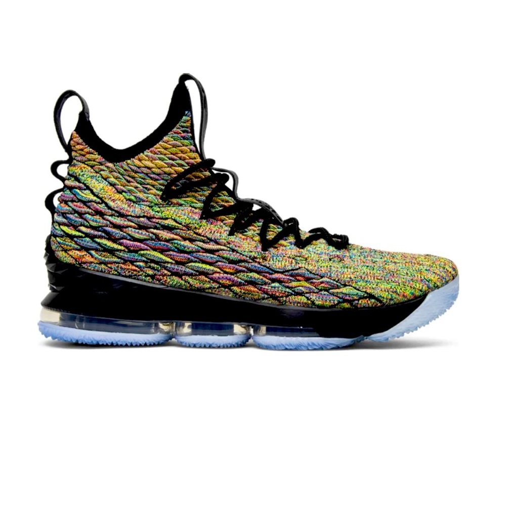 Lebron 15 Four Horsemen Nike Fruity Pebble Multi-Color Men Size 13 Sneakers